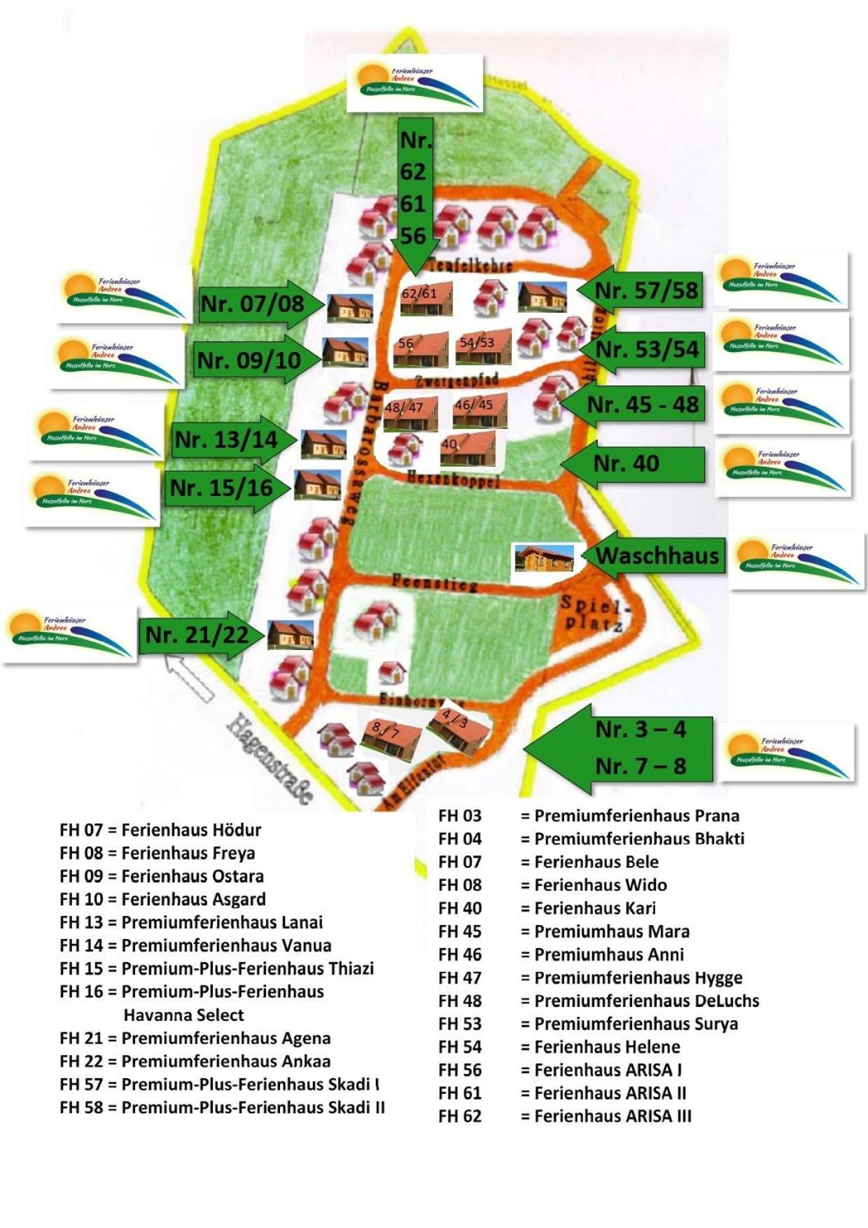 Premiumferienhaus Bhakti Hasselfelde Exterior foto